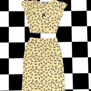 AUTHENTIC O MIGHTY BUTTERFLY BARDOT SET. 🌠💌 Size S.